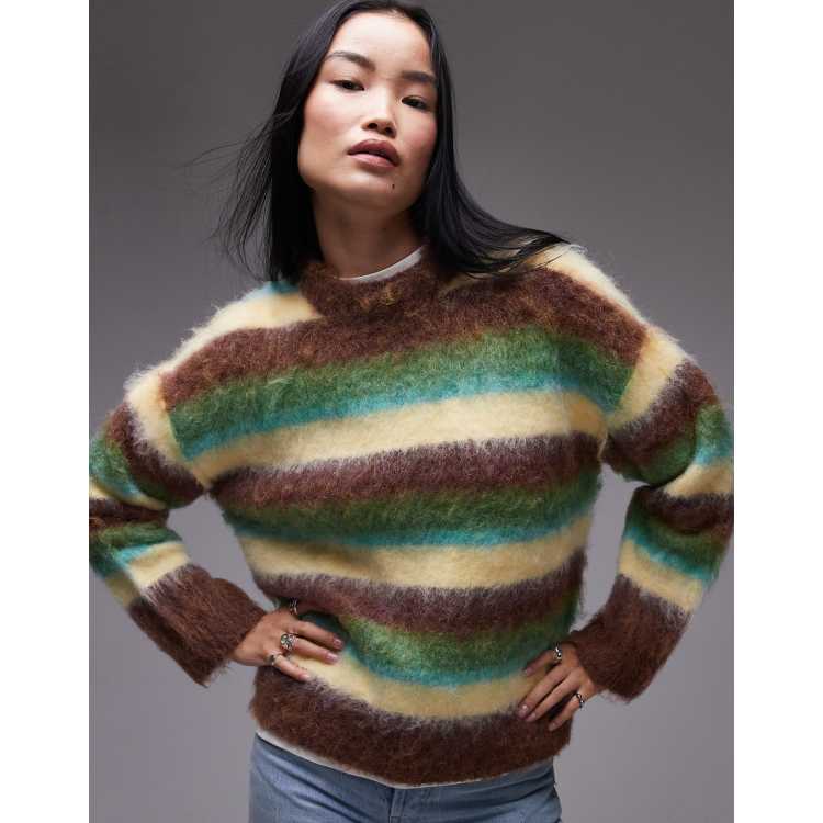 トップス Eaphi FLUFFY WAVE KNIT Eaphi】FLUFFY WAVE KNIT