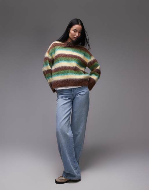 トップス andmary Fluffy loose knit Fluffy loose knit