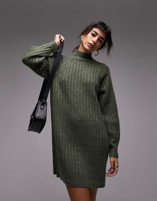 Topshop turtleneck sale sweater dress