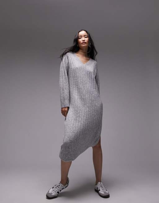 Sweater dress hot sale topshop