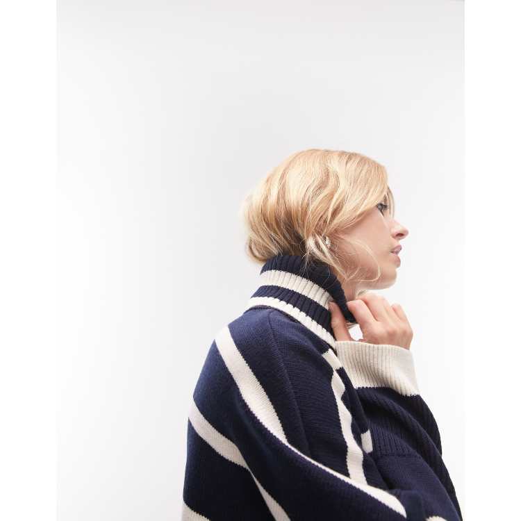 Topshop hotsell navy jumper