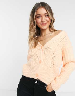 topshop pointelle cardigan