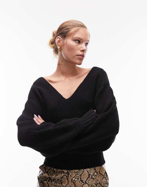 Topshop 2025 ribbed jumper