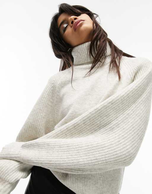 Knitted Roll Neck Jumper