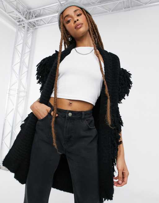 Long on sale shaggy vest