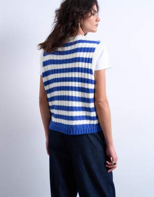 トップス MSCHF HOODED STRIPE VEST トップス MSCHF HOODED STRIPE VEST トップス MSCHF HOODED STRIPE