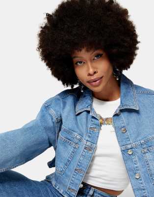 asos topshop denim jacket