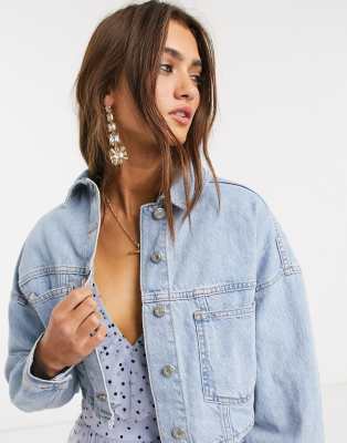 asos topshop denim jacket