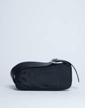 Topshop Kylie nylon cross body with contrast strap in black