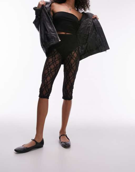 Cool Wholesale black lace capri legging In Any Size And Style