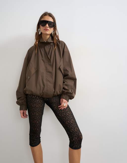 Topshop lace capri pants in black, 2 of 5