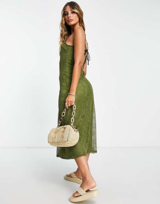 green emerald velvet dress Flared Scuba Jersey Dress