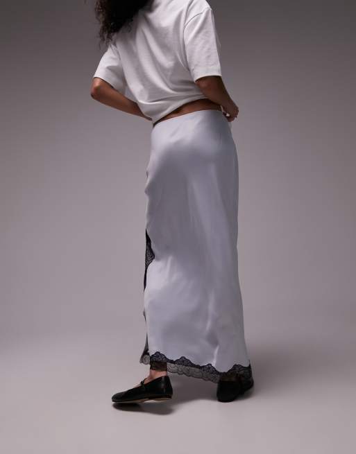スカート carol shoppe LACE TRIM SHIRT SKIRT carol shoppe LACE TRIM SHIRT SKIRT