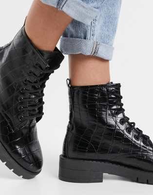 topshop croc boots