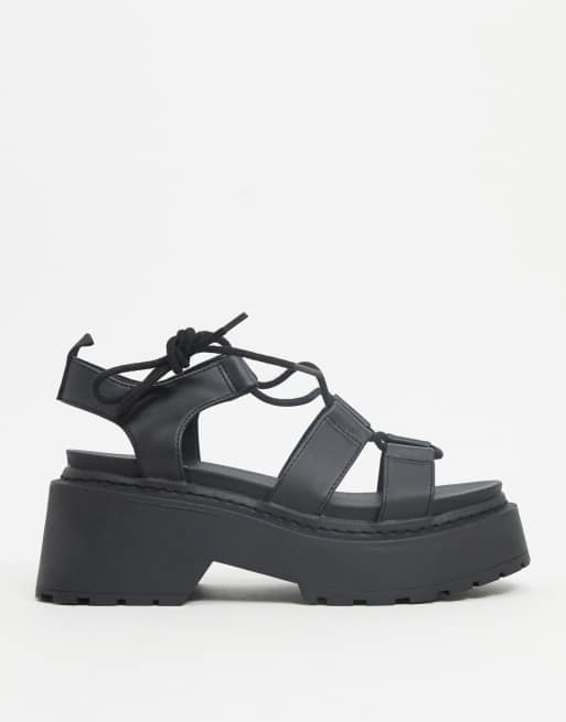 Topshop lace up discount sandals