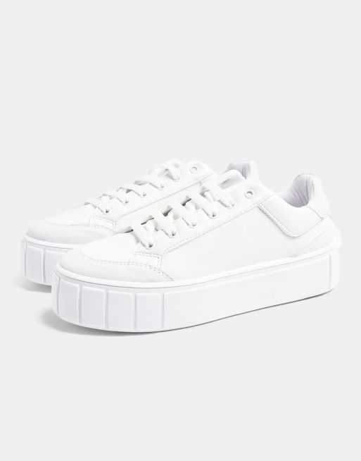 Flatform trainers cheap topshop