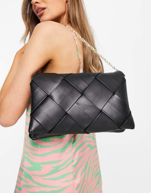 Oversized black clutch clearance bag