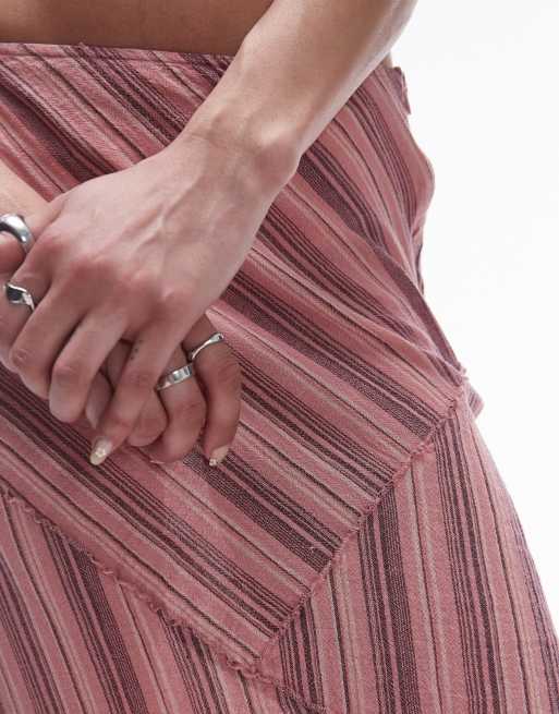 Pink pleated skirt topshop hotsell