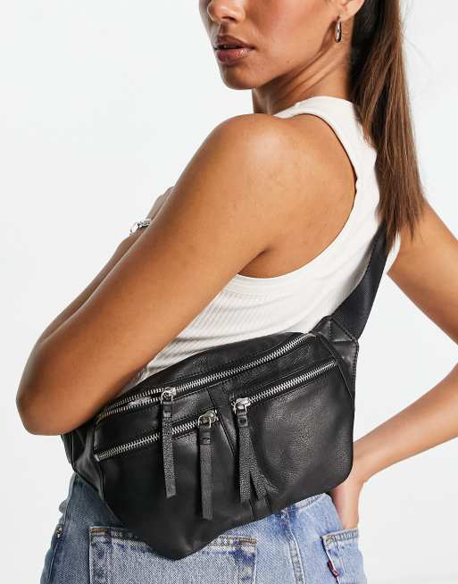 Black bum bag topshop hot sale