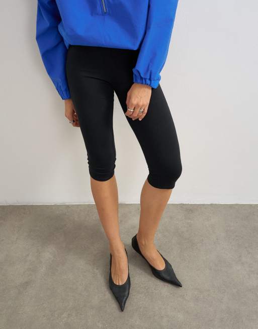 Topshop - Legging court en jersey - Noir, 2 de 5