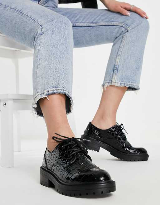 Topshop lace hot sale up shoes