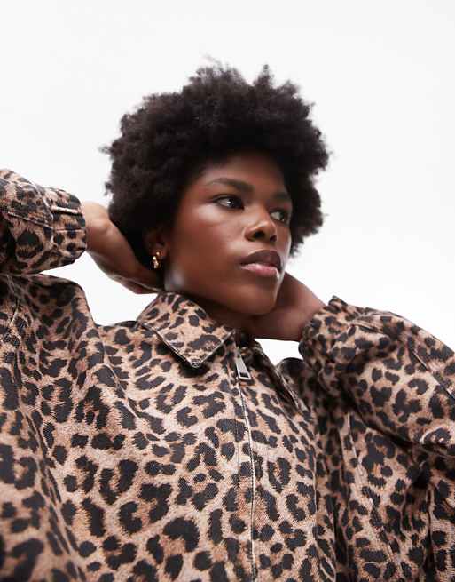 Leopard Bomber Jacket Leopard Bomber Jacket