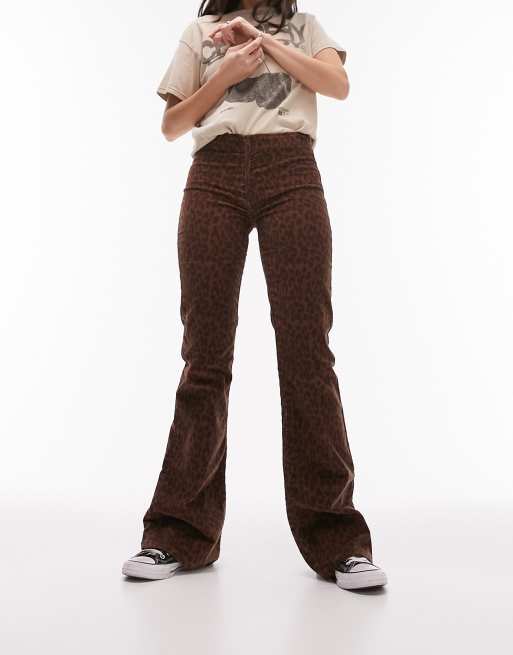 Topshop store corduroy flares