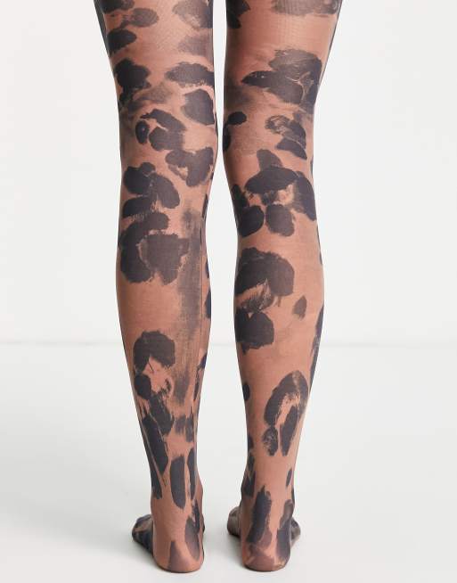 Topshop leopard print on sale leggings