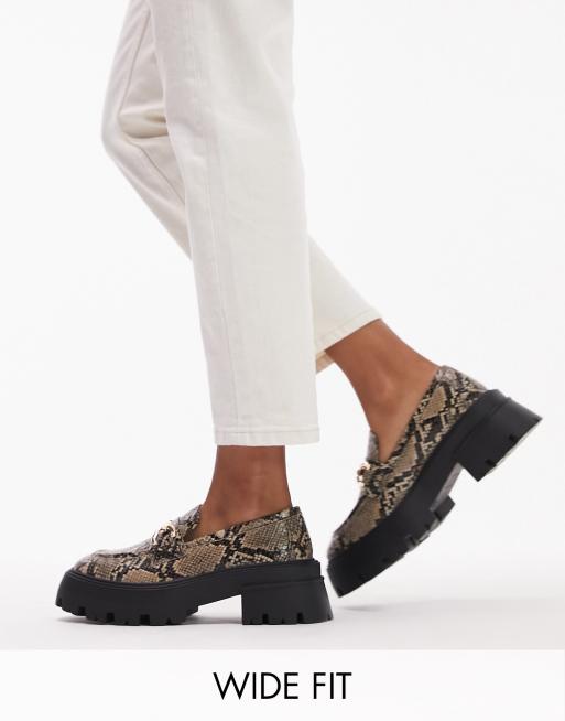 Mocassini pitonati hot sale