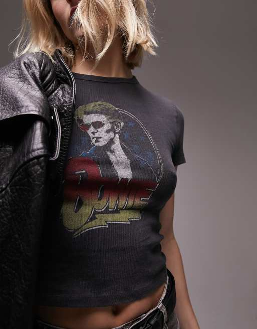 David bowie 2025 t shirt topshop