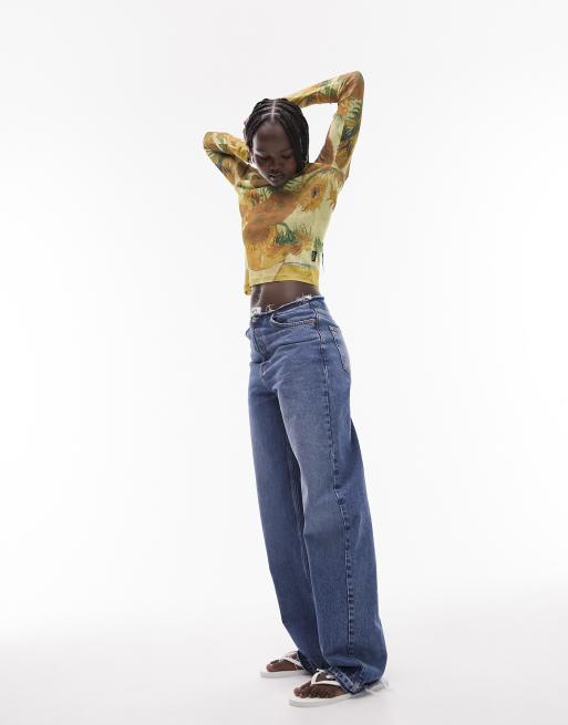Topshop license graphic National Gallery Van Gogh sunflower