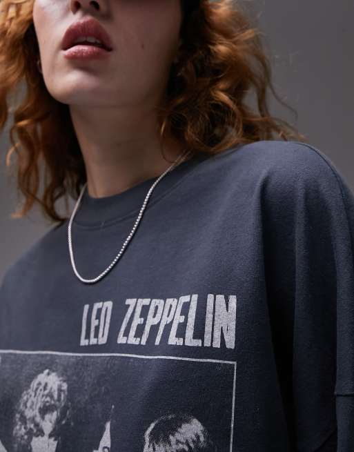 Topshop led shop zeppelin t shirt