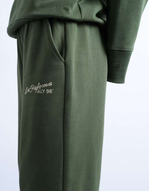 Topshop - Lige joggingbukser med 'La Paloma'-broderi - Del af sæt, 5 af 5
