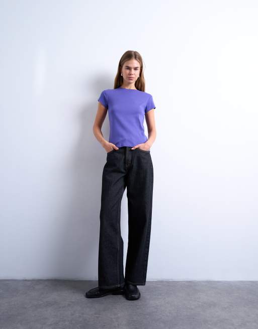 Topshop - Lilla hverdags-T-shirt, 2 af 4