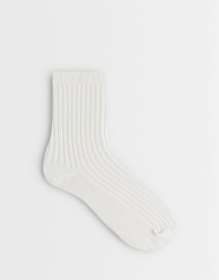 Topshop Lillie Ribbed Socks In Multi