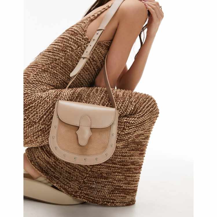 Topshop on sale suede bag