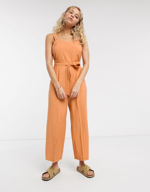 Topshop deals linen jumpsuit