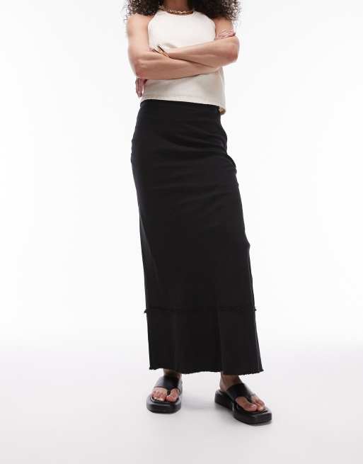 Black maxi skirt topshop hotsell