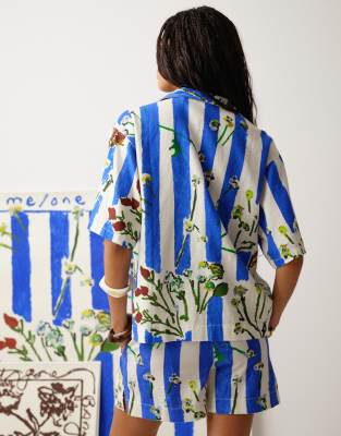 Topshop Linen Resort Shirt