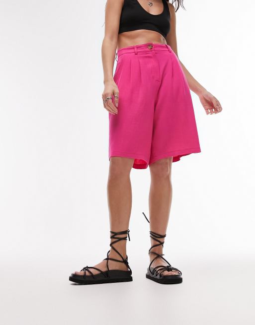 Topshop store pink shorts