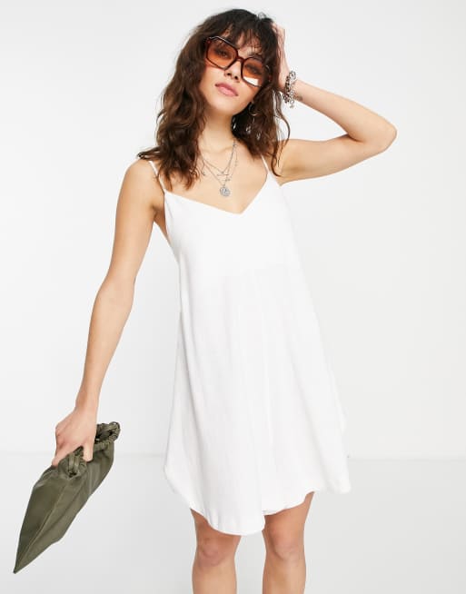 Topshop linen hot sale playsuit