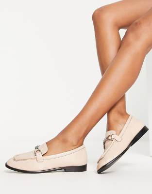 ladies neutral loafers