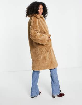 Topshop teddy borg coat sale