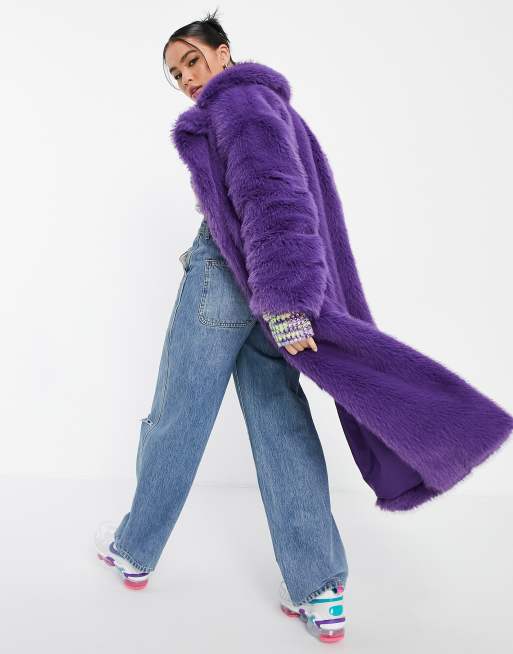 Topshop 2025 purple jacket