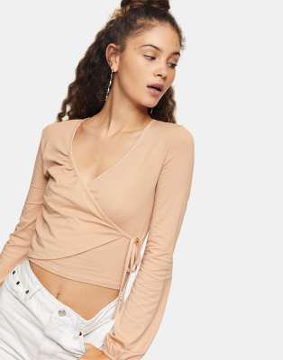 ballet wrap top