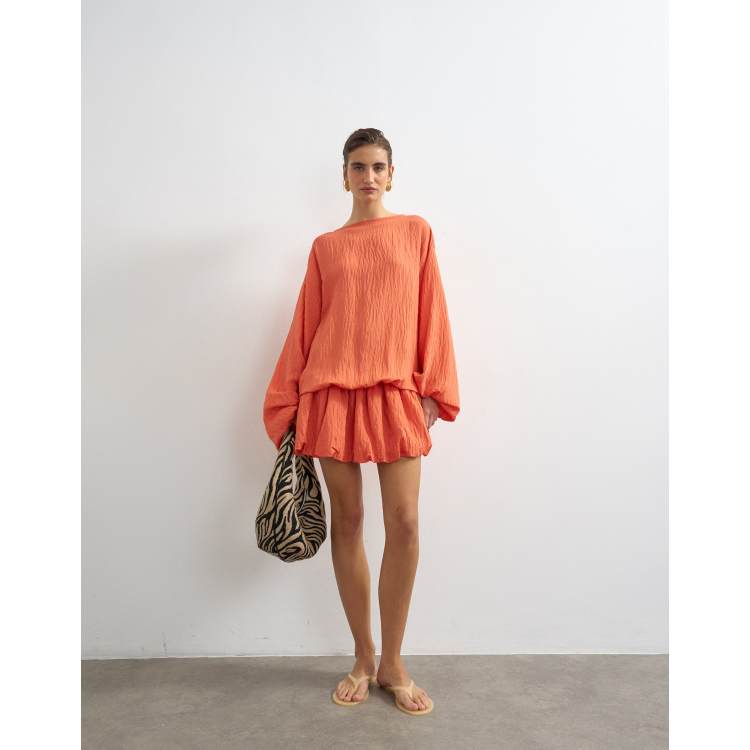 high neck long sleeve midi dress PASTEL MOCKNECK LONG SLEEVE MIDI DRESS | CULT MIA main image 0
