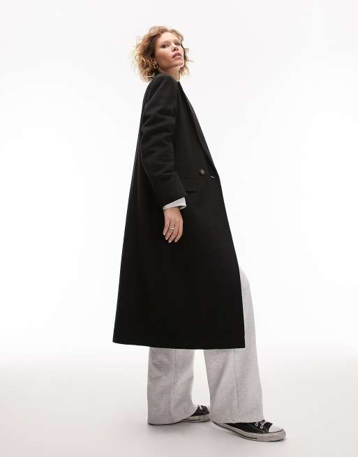 Long black 2024 smart coat