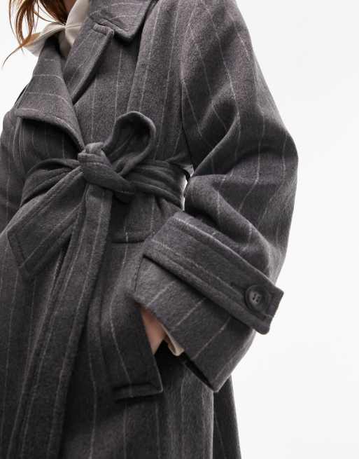 topshop herringbone coat
