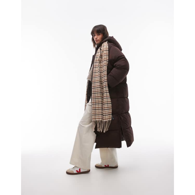 Topshop brian puffer coat hotsell