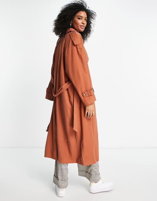 Rust coloured womens on sale coat